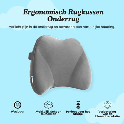 NiteSense® Ergonomisch Onderrug Kussen