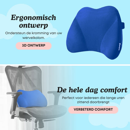 NiteSense® Ergonomisch Onderrug Kussen