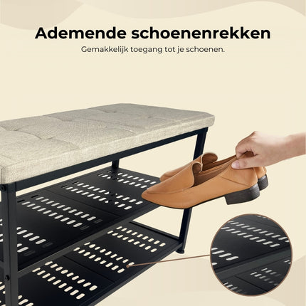 Casayali® ShoeSeat - Schoenenrek voor 8 Paar