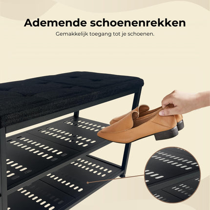 Casayali® ShoeSeat - Schoenenrek voor 8 Paar