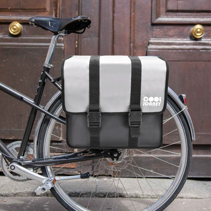 COOLJORNEY® RainSafe Fietstas - Dubbele Fietstas - 46L